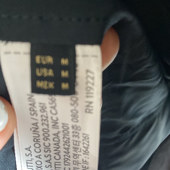 Massimo Dutti Womens  Jacket Coat Size M Zipper up NWT - Picture 8 of 13